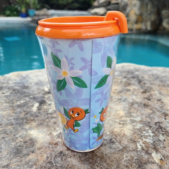 NWOT 2022 Orange Bird WDW EPCOT Egg-stravaganza Festival Prize Cup Tumbler - Picture 3 of 6